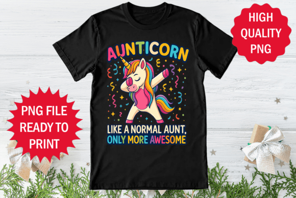 Aunticorn Graphics: T-Shirt Designs for Sellers