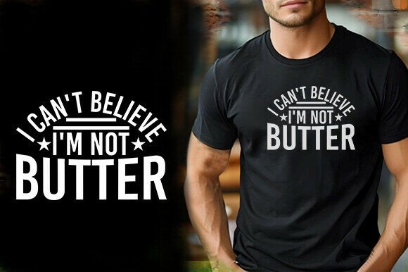 Butter T-Shirt Graphics: A Versatile Design Asset