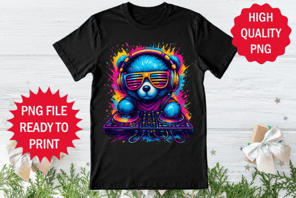 Disco Daddy Design: A Vibrant T-Shirt Graphics Asset