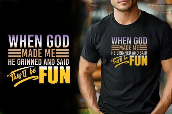 GRAPHICS: COLOR when GOD MADE ME HE GRINNED an SAI