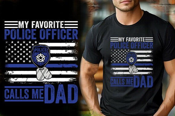 MY FAVORITE POLICE OFFICER T-Shirt Graphics