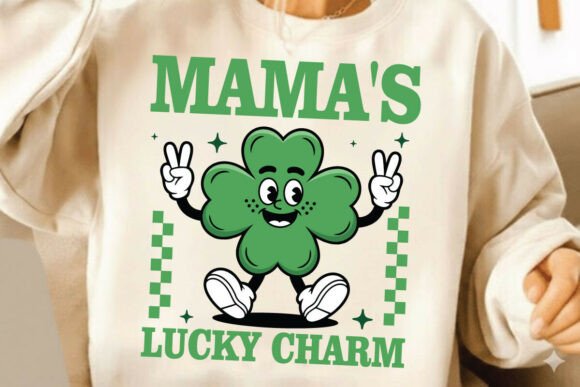 St. Patrick's Day Lucky Charm SVG for T-Shirt Designs