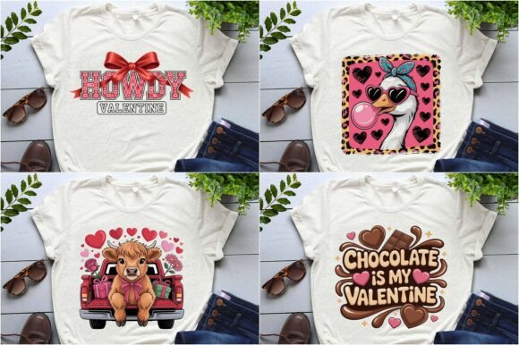 Valentine's Day T-Shirt Design Png for Graphics & Branding