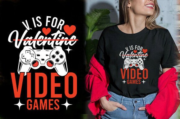 Valentine Video Games T-Shirt Design Review