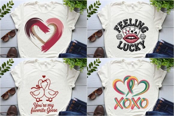Valentines Day Graphics for T-Shirt Designs